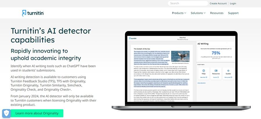 turnitin-ai-detection